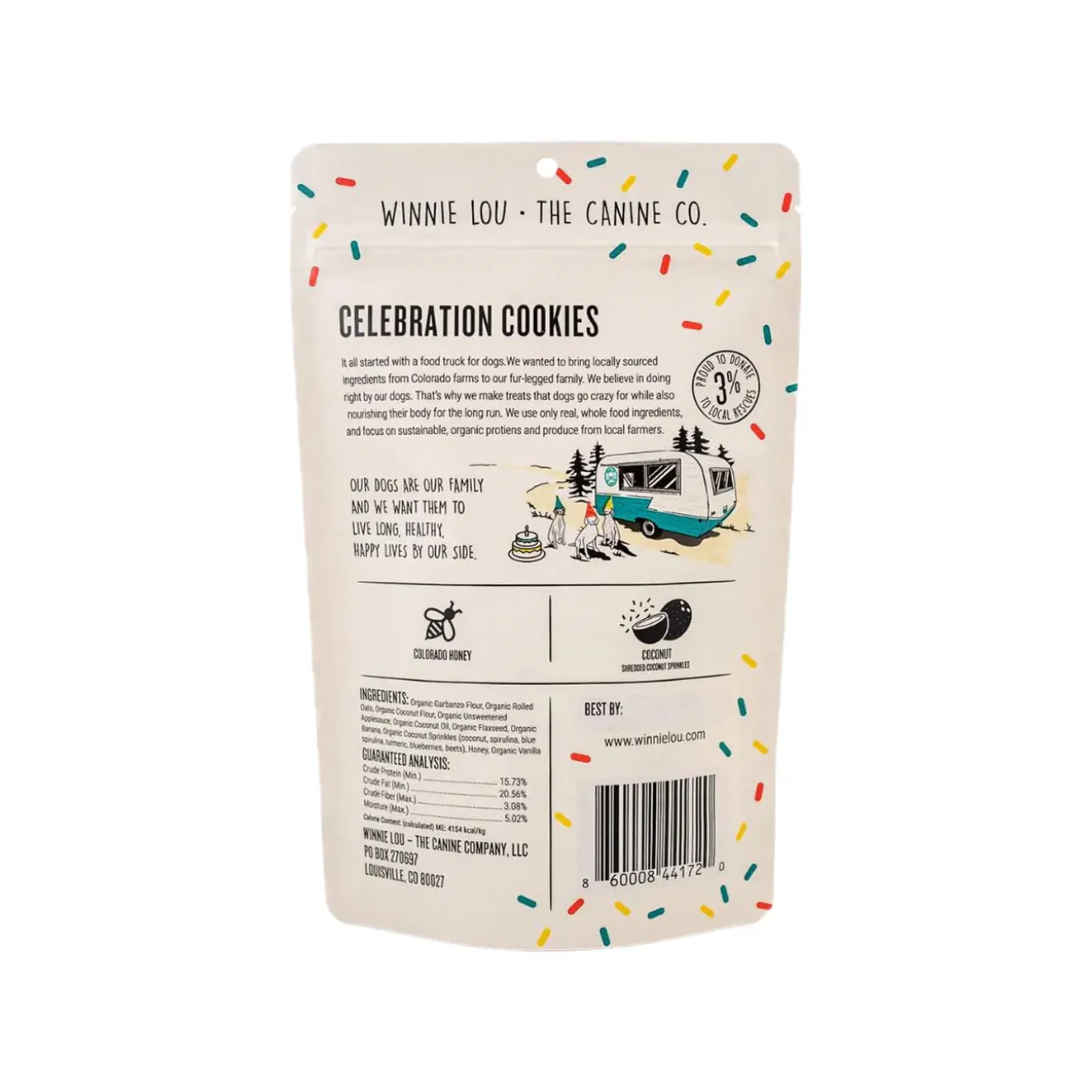 Winnie Lou Crunchy Organic Dog Treats