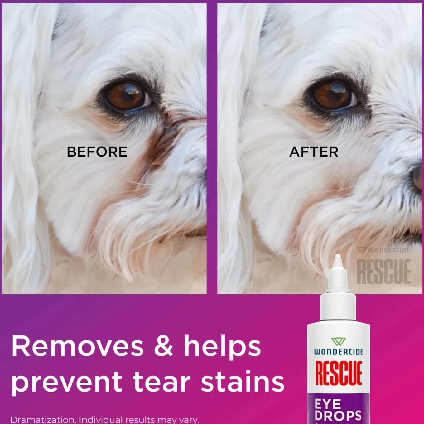 Wondercide Rescue Eye Drops for Dogs & Cats