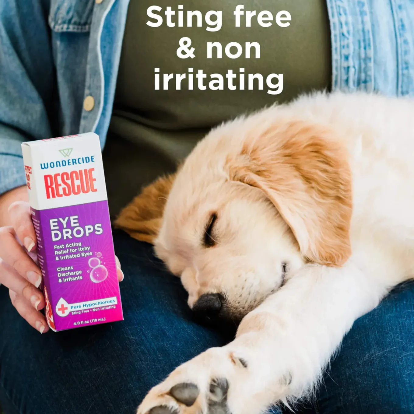 Wondercide Rescue Eye Drops for Dogs & Cats