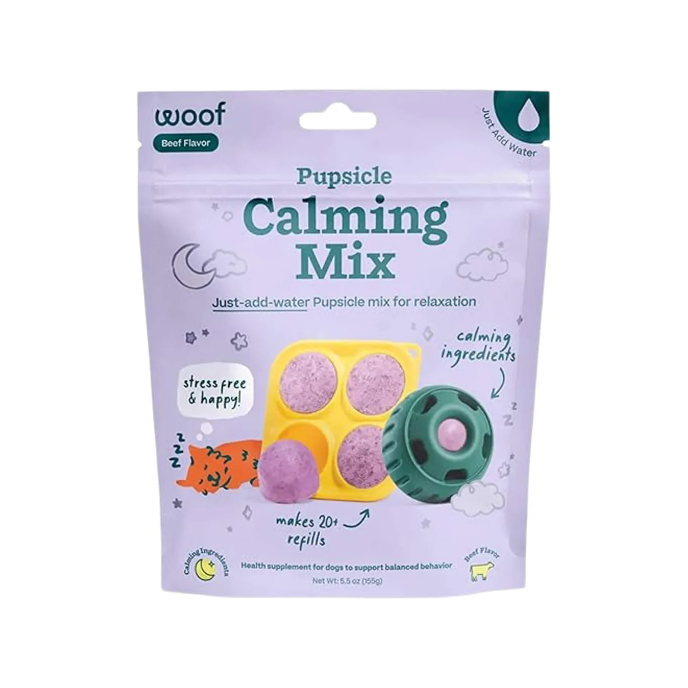 Woof Pupsicle Mix for Dogs 5.5 oz