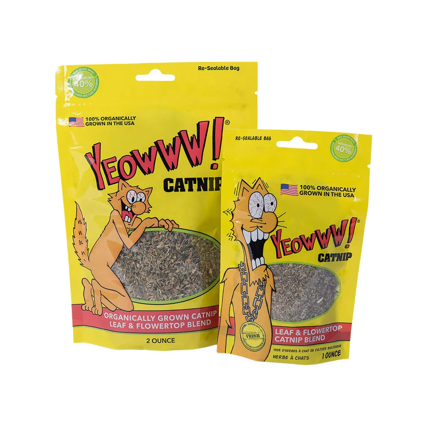 Yeowww! Organically Grown Catnip