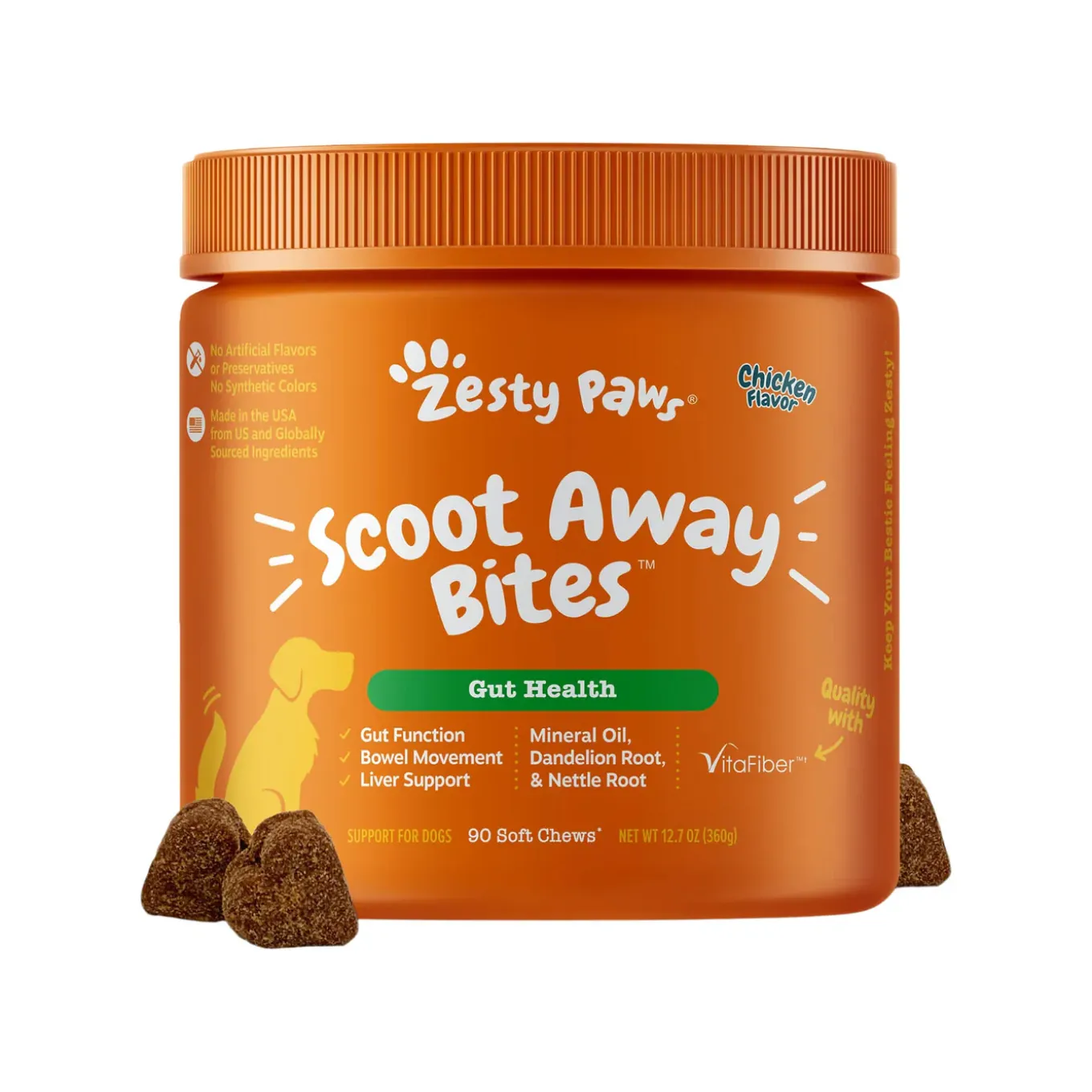 Zesty Paws Scoot Away Bites for Dogs