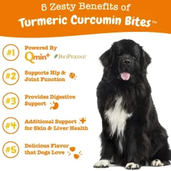 Zesty Paws Turmeric Curcumin Bites for Dogs