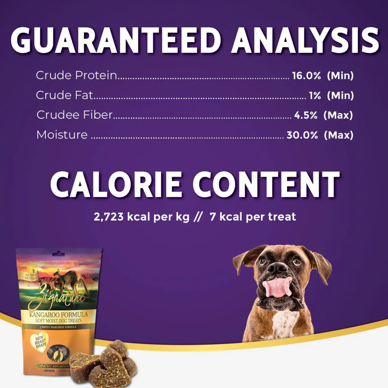 Zignature Soft Moist Treats For Dog