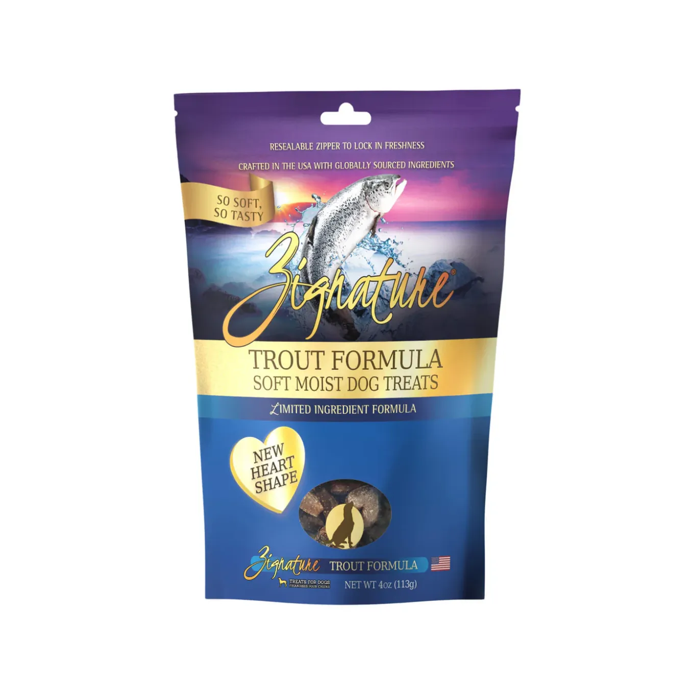 Zignature Soft Moist Treats For Dog