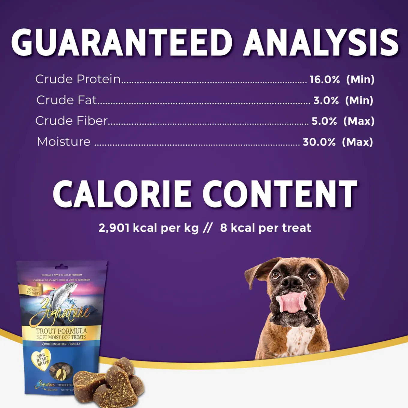 Zignature Soft Moist Treats For Dog