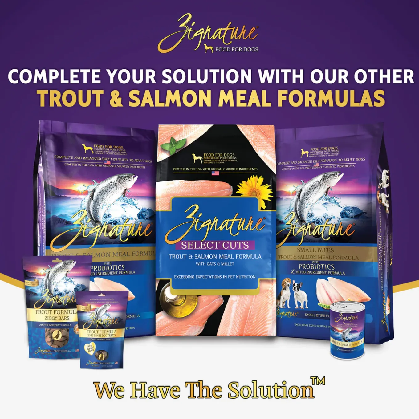 Zignature Soft Moist Treats For Dog