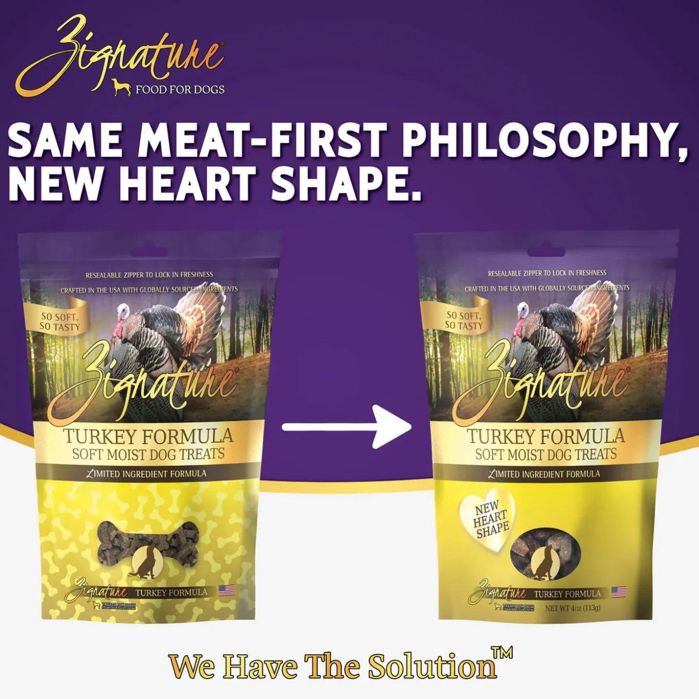 Zignature Soft Moist Treats For Dog