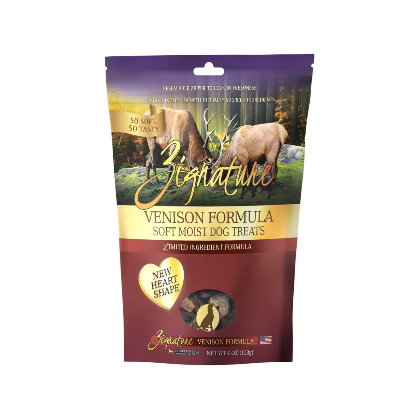 Zignature Soft Moist Treats For Dog