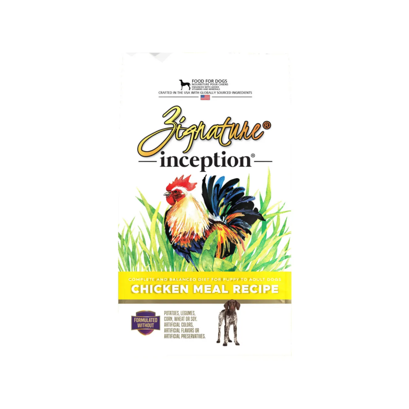 Zignature Inception Grain Inclusive Dry Dog Food