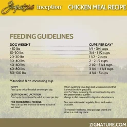 Zignature Inception Grain Inclusive Dry Dog Food