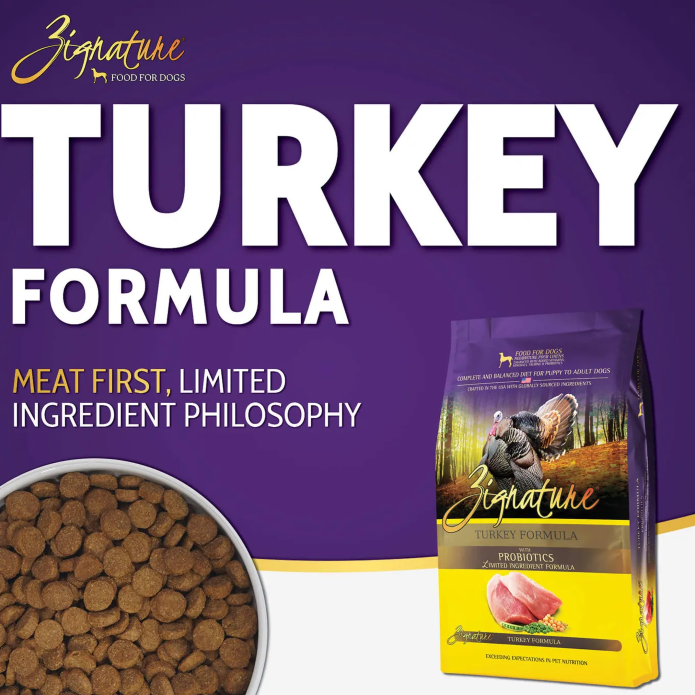 Zignature Limited Ingredient Grain Free Dry Dog Food