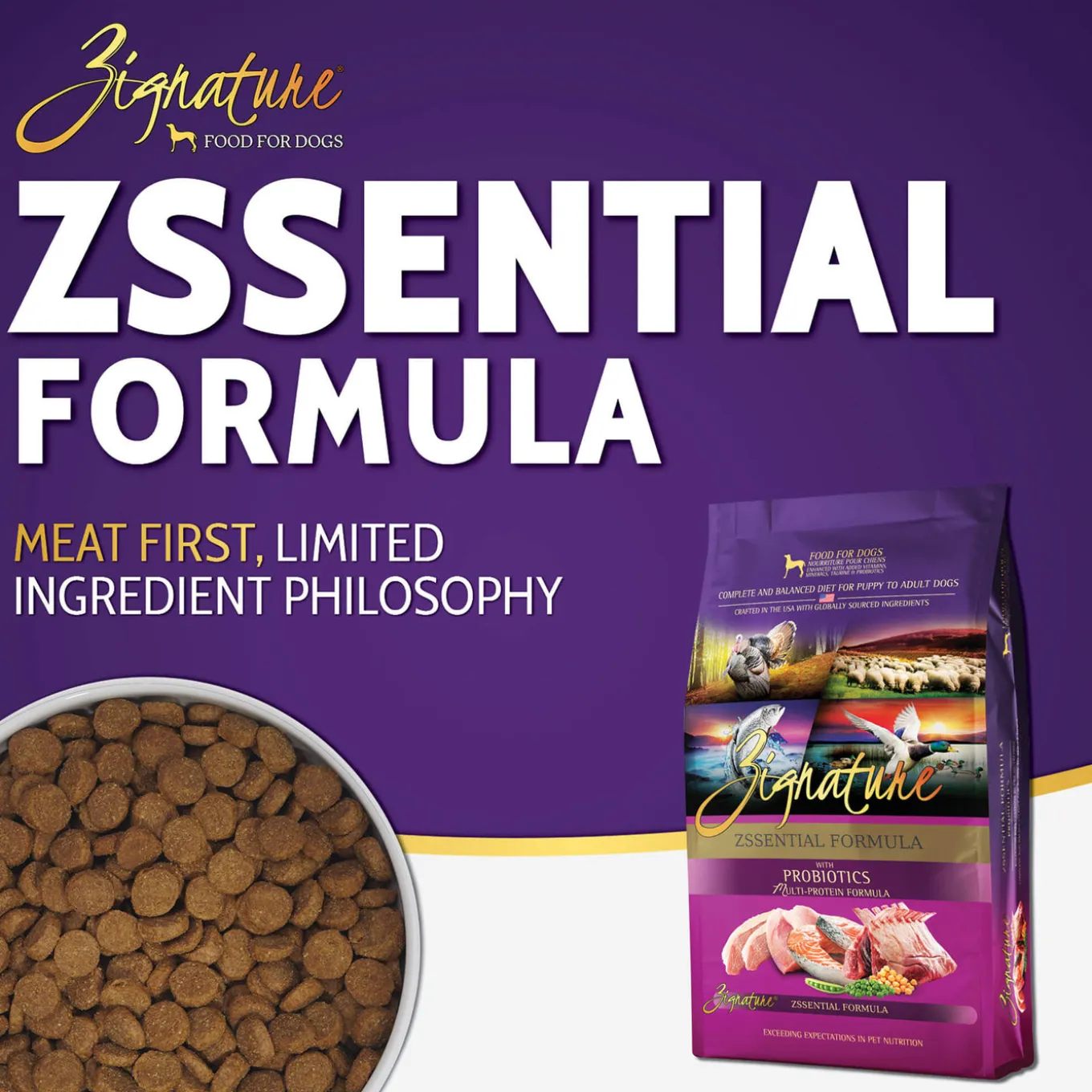 Zignature Limited Ingredient Grain Free Dry Dog Food