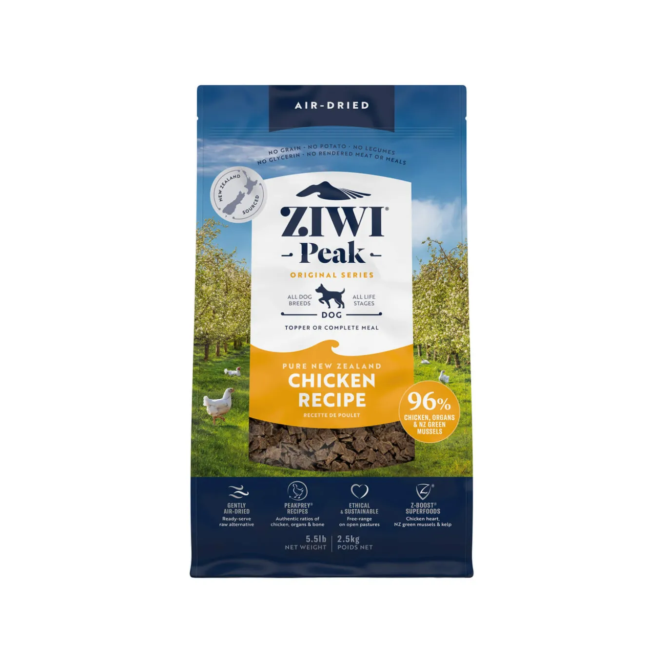 ZiwiPeak Daily Cuisine Grain-Free Air-Dried Dog Food