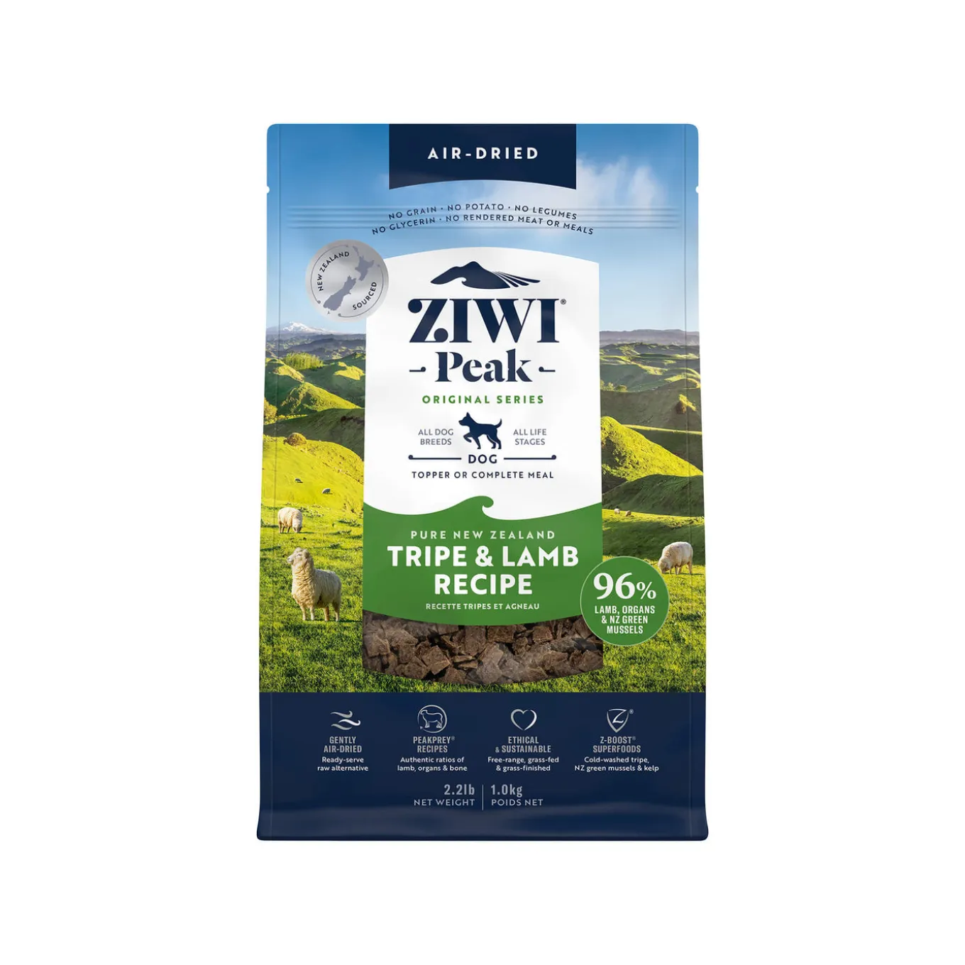 ZiwiPeak Daily Cuisine Grain-Free Air-Dried Dog Food