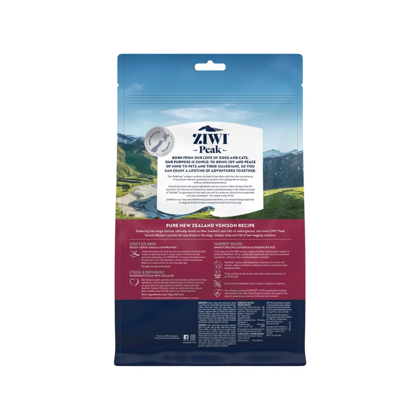 ZiwiPeak Daily Cuisine Grain-Free Air-Dried Dog Food