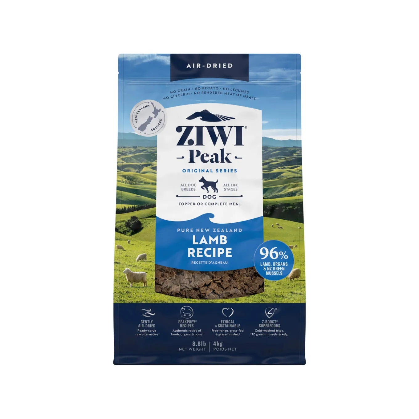 ZiwiPeak Daily Cuisine Grain-Free Air-Dried Dog Food
