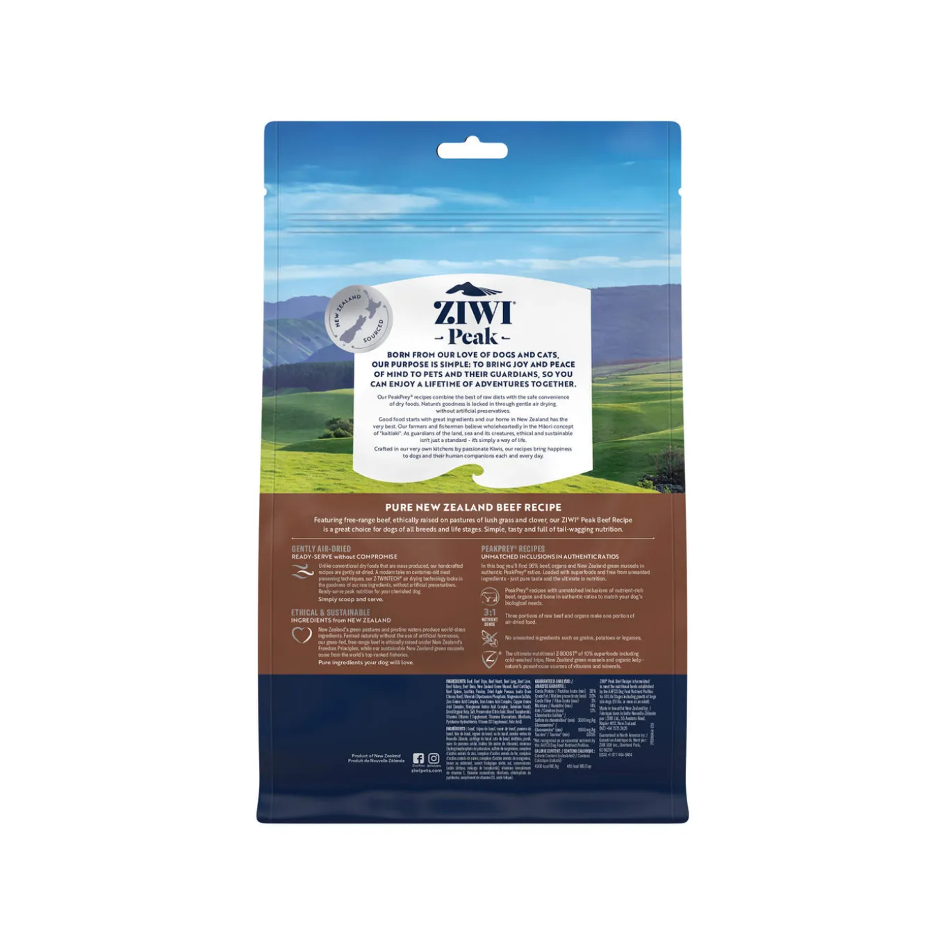 ZiwiPeak Daily Cuisine Grain-Free Air-Dried Dog Food