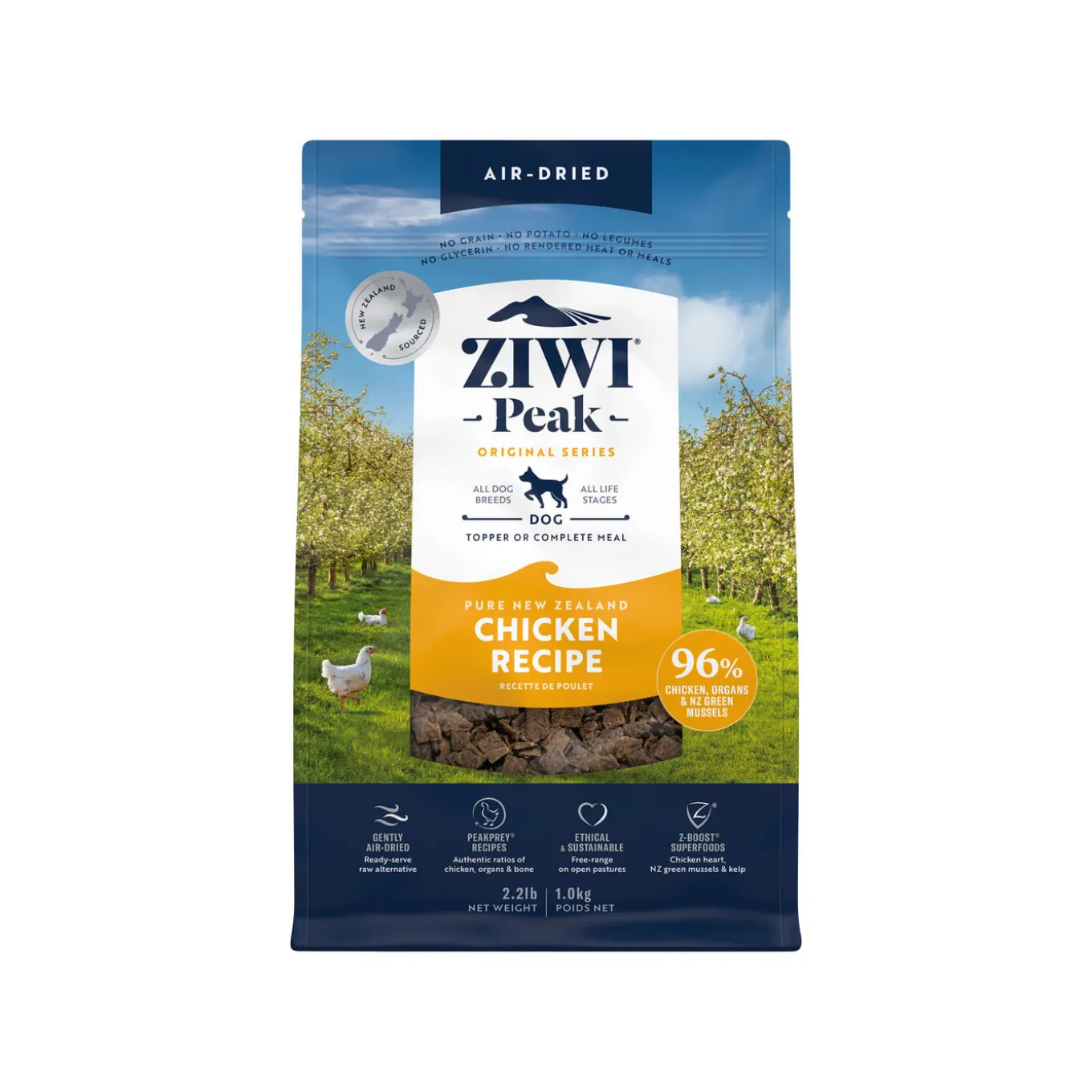 ZiwiPeak Daily Cuisine Grain-Free Air-Dried Dog Food