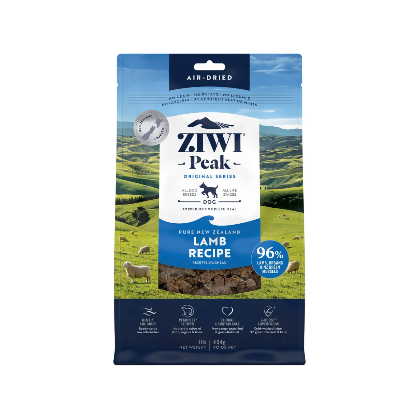 ZiwiPeak Daily Cuisine Grain-Free Air-Dried Dog Food