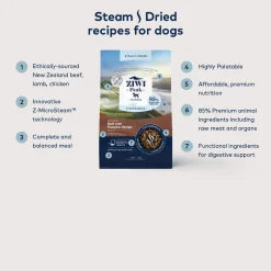 ZiwiPeak Steam & Dried Dog Food