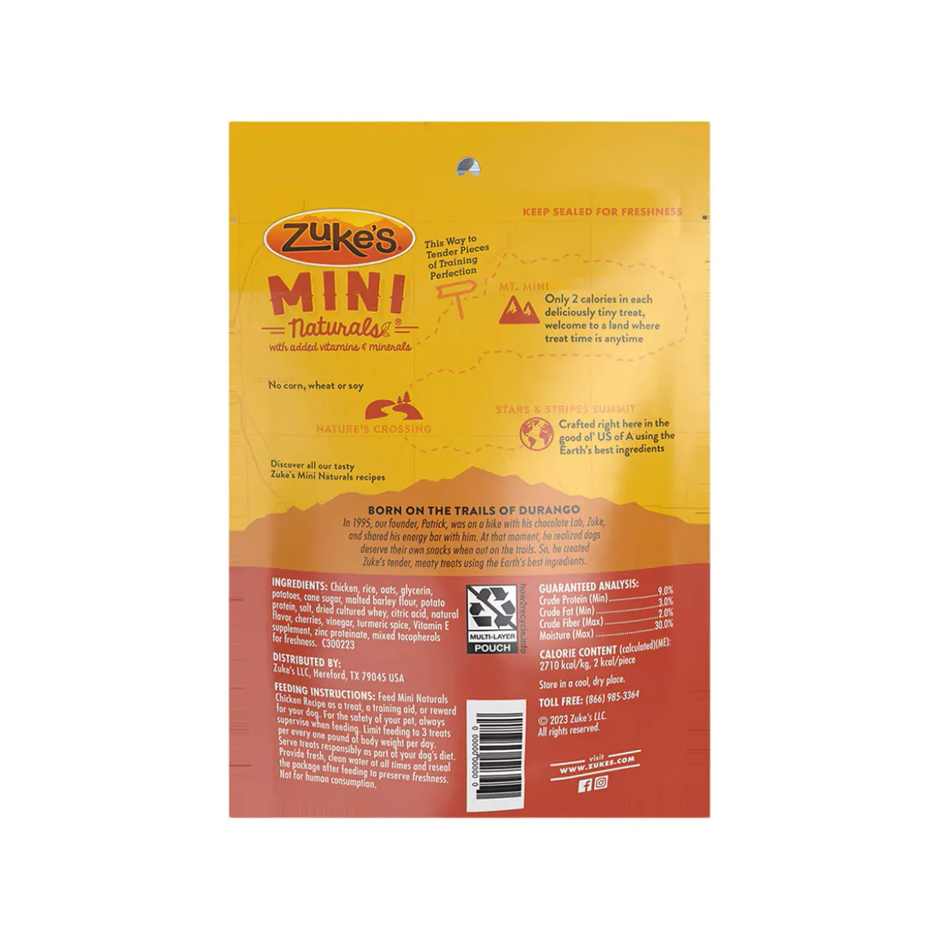 Zukes Mini Naturals Dog Treats