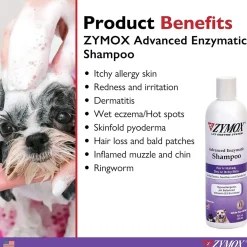 Zymox Advanced Enzymatic Dry or Itchy Skin Shampoo for Dogs & Cats
