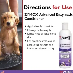 Zymox Advanced Enzymatic Dry or Itchy Skin Conditioner for Dogs & Cats