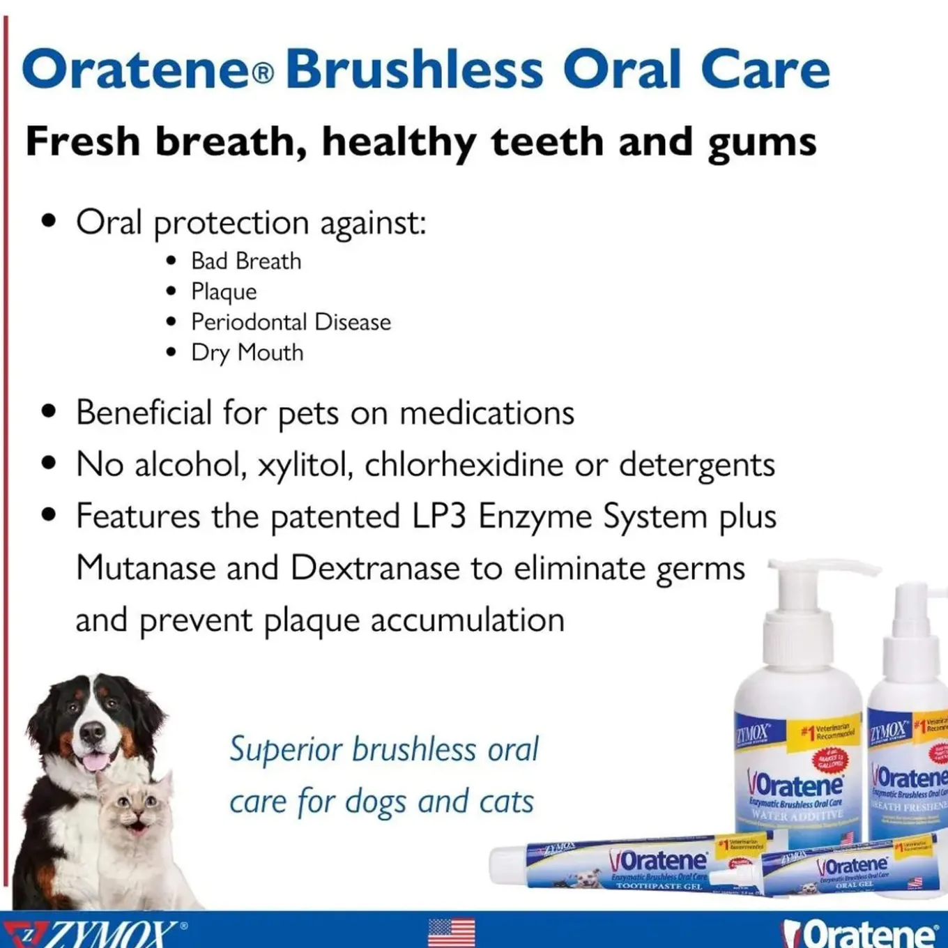 Zymox Brushless Enzymatic Breath Freshener for Dogs