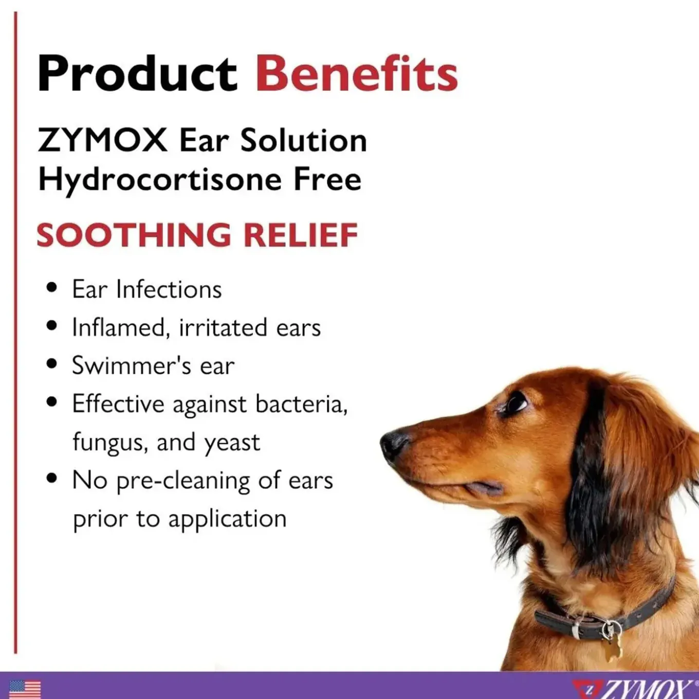 Zymox Enzymatic Ear Solution for Dogs & Cats